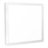 Painel Plafon Led 45w Quadrado Sobrepor 6500k Bivolt 60x60cm Cor Branco 110v/220v