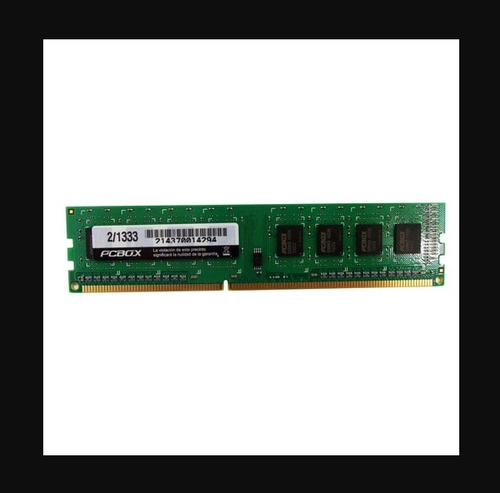 Memoria Ram 4gb Ddr3 1600 Mhz 1.5v Pcbox