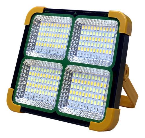 Lámpara Led Portátil De Carga Solar Impermeable 500w