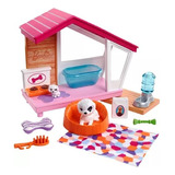 Set Barbie Mueble Y Accesorios Casa De Perro