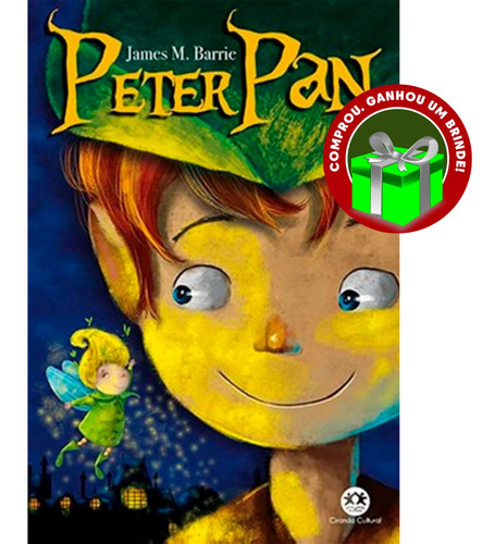 Livro Peter Pan | James M. Barrie | Ciranda Cultural Infanto Juvenil 