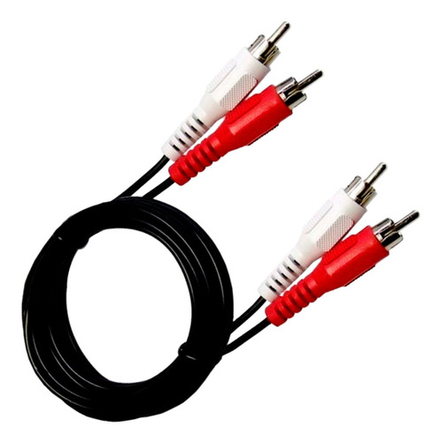 Cable De Audio 2 Rca 2 Rca Para Notebook Pc Lcd Mixer