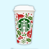 Vaso Starbucks Víspera De Navidad