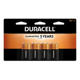 Duracell Coppertop Pilas Alcalinas, 9 V, Paquete De 4 Pilas