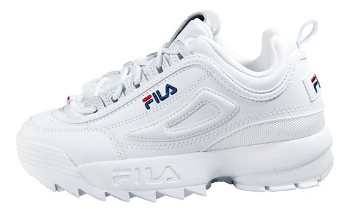 Tenis Fila Disruptor Ii Premium Mujer 5fm00002_125 Blancos