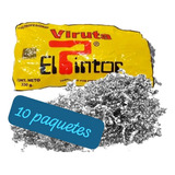 Viruta De Acero 250g Mediana O Fina Paquete X10 Agustina