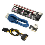 Cable De Extensión De Tarjeta Gráfica Pci-e1xto 16x Ver009s