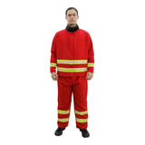 Disfraz Bombero Rojo Clasico Adulto Hombre