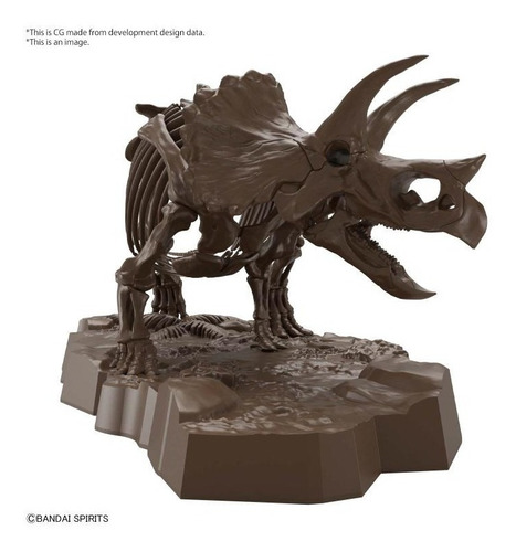 Bandai Discovery Plamodel Imaginary Skeleton Triceratops