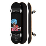 Skate Montado Profissional Cisco Feminino Pw Full - Abec 7