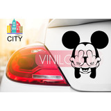 Sticker Calcomanias Coche Auto Camioneta Moto Mickey Finger