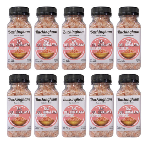 Sal Gruesa Rosa Del Himalaya Buckingham Pack X 10