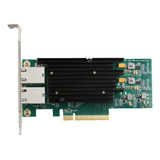 Tarjeta De Red De Servidor Pcie 8x, Tarjeta De Red Con Chip