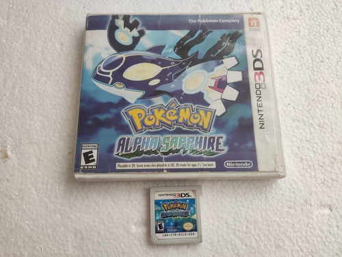 Juego Fisico Nintendo 3ds Pokemon Alpha Sapphire +caja+album