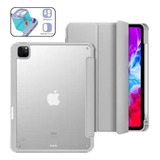 Case Acrílico Slot Para Caneta Para iPad Pro 12.9 6ª Geração