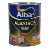 Albatros Barniz Marino Exterior Bte Doble Filtro Solar 1lts Acabado Brillante Color Tranaparente