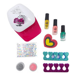 Kit Maquina De Uñas Manicura Estilista Para Niñas Sticker