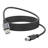 Cable Moswag Compatible Con Impresora Hp 3.3 Ft -gris