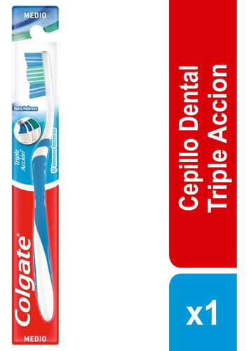 Cepillo Dental Colgate Triple Acción Medio