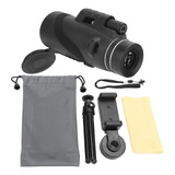 Telescopio Monocular Bak4  Aumento De 40x Y Trípode Lente