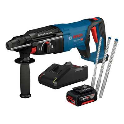 Martillo Perforador Sds Plus Bosch Gbh 26 D + Accesorios Azul Oscuro | Meses sin interés