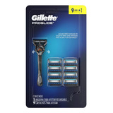 Gillette Proglide Máquina Para Afeitar + 9 Repuestos