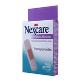 Nexcare Venditas Básicas Transparentes 20 Piezas