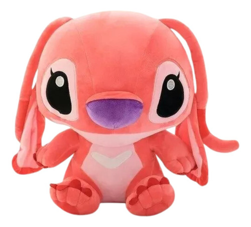 Peluche Angel De Lilo Y Stitch Kawaii De Terciopelo 50 Cm