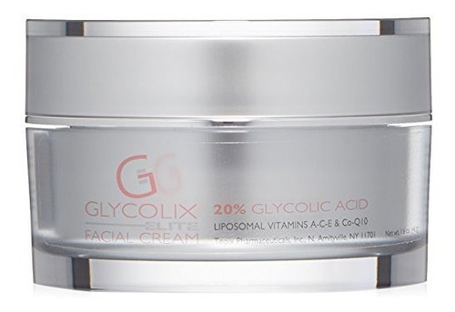 Glycolix Elite 20% Crema Facial Con Ácido Glicólico, Crema H
