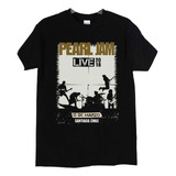 Polera Pearl Jam Live In Stgo Rock Abominatron