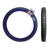 Par Llanta 20 X 2.30 Gorila Pro Bmx Negra / Azul 