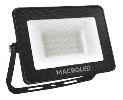 Reflector Led Macroled 30w Ac220v Frio Calido Apto Exterior