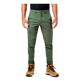 Pantalon Trekking Alaska Domuyo Cargo Elastizado Hombre