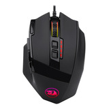 Mouse Para Jogo Redragon  Sniper M801 Rgb Preto