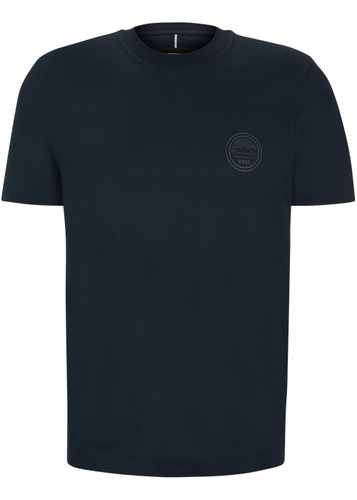 Playera Porsche X Boss Slim Fit De Algodón Mercerizado