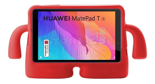 Funda Uso Rudo Niño Huawei Matepad T8 8 Kob2-w09 Con Bracito