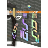 Calco Vinilo Horquilla Rockshox Sid Tornasolado