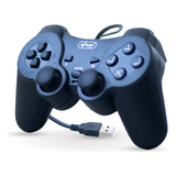 Controle Para Pc Com Fio Usb - Joystick Modelo Ps2 Kp-cn701