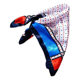 Pañuelo Bandana  Lunares Azul