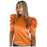 Blusa Manga Corta Bombacha Prenses(rl232)