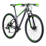 Bicicleta Groove Hype 10 21v Md Aro 29 Graf/vd/pto Qdro 17 Cor Verde Tamanho Do Quadro M