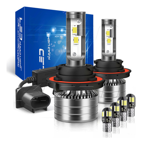 H13 Kit De Focos Led 6500k 40000lm Para Ford Canbus