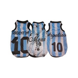 Camiseta Argentina Sin Mangas Para Perros Talle 6 Maxscotas 