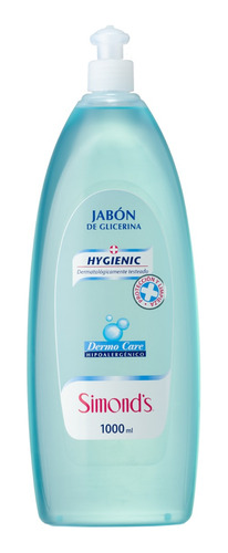 Jabón Liquido Hygienic  Simond´s  1000ml