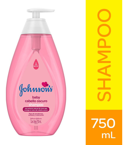 Shampoo Johnsons Baby Cabello Oscuro X 750ml