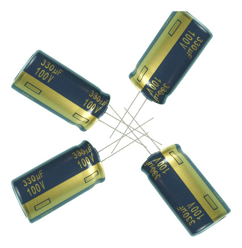 330uf 100v 13x25 +/-20% -40.0f A +221.0f 10pcs Condensadores