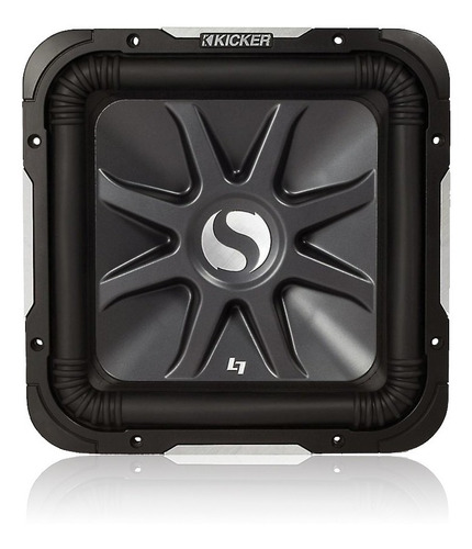 Subwoofer Kicker Cuadrado L7 12 1500w Max Solo Baric S12l7