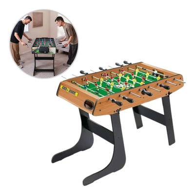 Metegol Mini Futbolito Estadio Juego Familiar Juego De Mesa Mesa de metegol Madera | Envío gratis