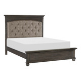 Lexicon Cama Con Panel Mason, Queen, Marron Rustico