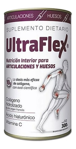 Ultraflex Colágeno Hidrolizado Huesos Y Articulación  X 1 Un